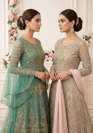 Emerald Royale Designer Kurti Set