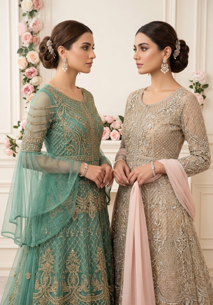 Emerald Royale Designer Kurti Set